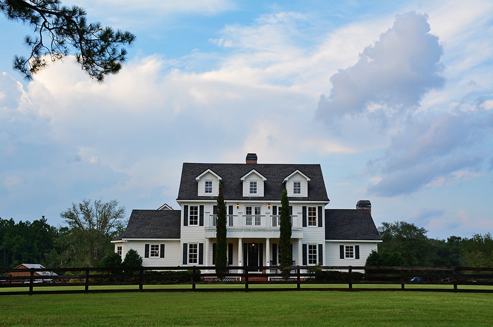 Southern style farm house West Jacksonville - Envision Custom Homes