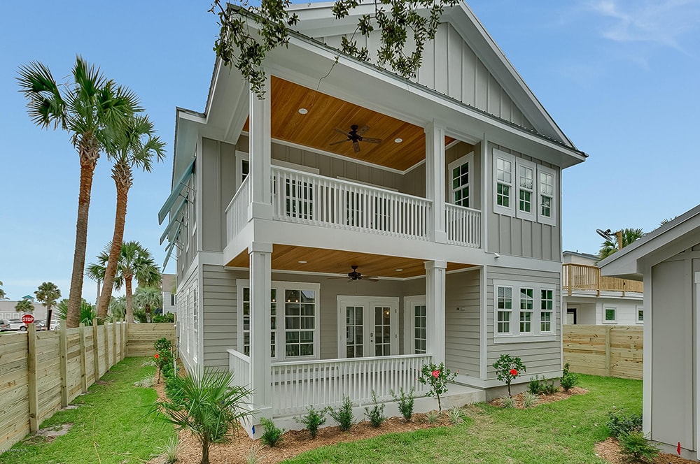 coastal style custom home